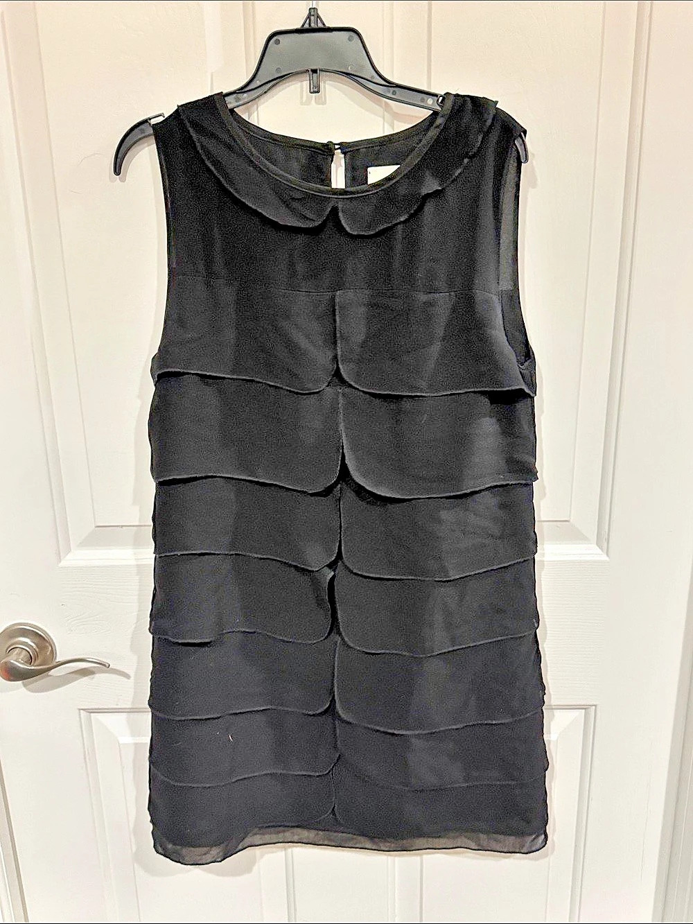 Bizz Princess DT-2214-B Black Mini Dress Size S GUC B18